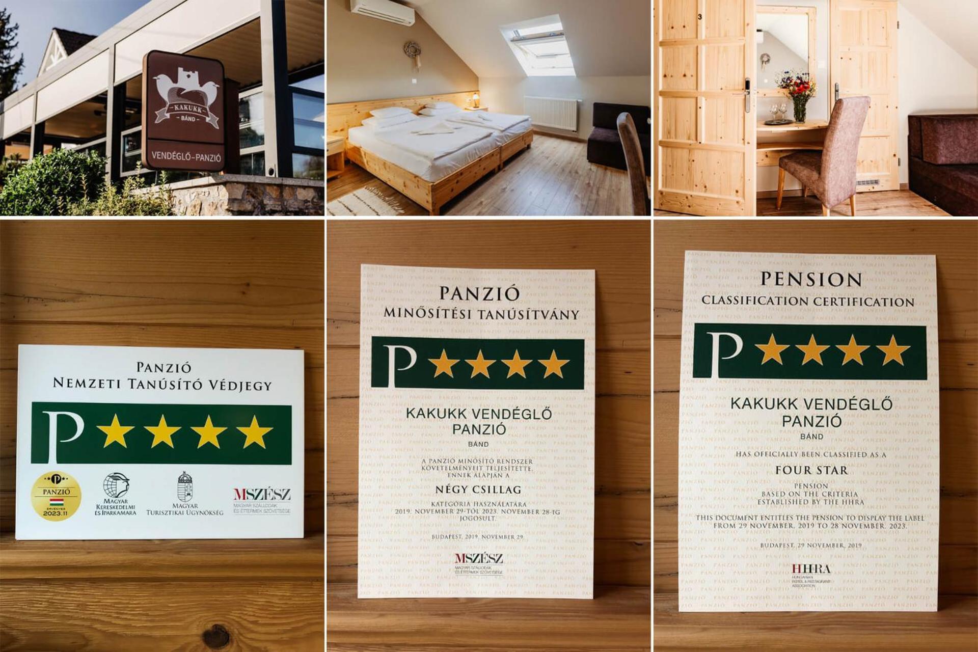 Kakukk Vendeglo Panzio Bed & Breakfast Band Luaran gambar